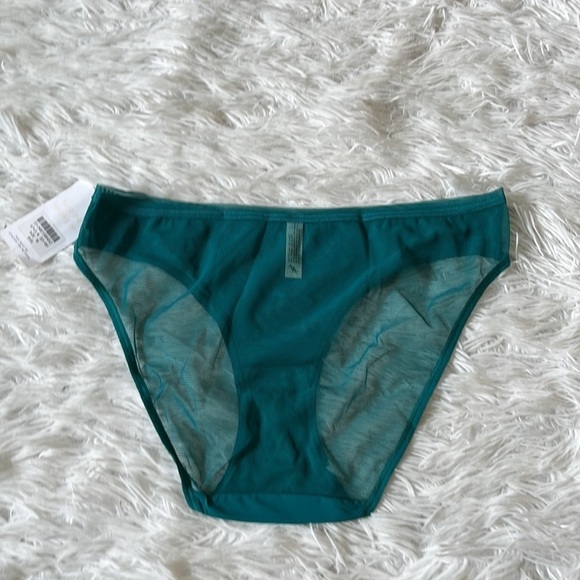 Lively Women’s Bikini briefs Mesh back panty in evergreen size Medium - Picture 5 of 11
